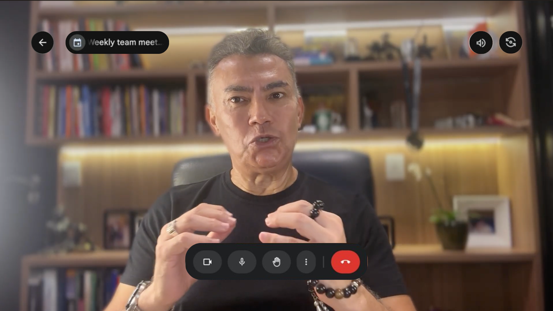 Dr. Fórmula Donizete Campos em reunião ao vivo no Google Meet com a Comunidade DFDC Estrelas